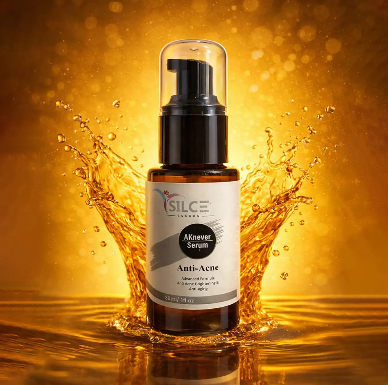 AKnever Serum - Advanced formula Anti Acne, Brightening & Anti Aging